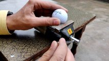 Never Mess With a Golf Ball !! What is Inside A Golf Ball & Trying to Grind A Go_# MR SGR HECKER