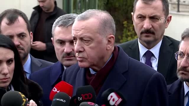 Cumhurbaşkanı Erdoğan: (Adil Öksüz) Yakalandığı anda fizan da olsa alır gelir gereğini yaparız.