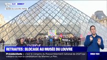 Le musée du Louvre actuellement bloqué par des manifestants opposés à la réforme des retraites
