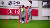 Trabzonspor'da Kasımpaşa maçı hazırlıkları başladı