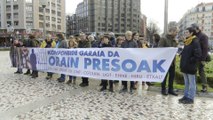 Sindicatos vascos protestan por la política penitenciaria a presos de ETA