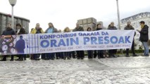 Concentración contra la política penitenciaria en Bilbao