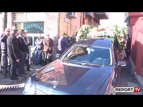 Report TV - Përcillet për në banesën e fundit aktori Xhevdet Ferri