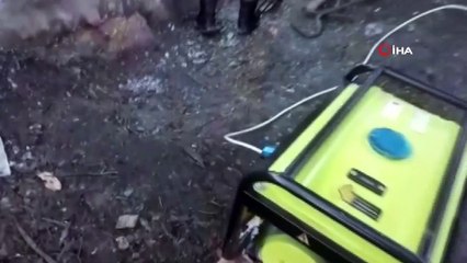 Kahramanmaraş’ta kaçak kazı yapan 3 kişi yakalandı