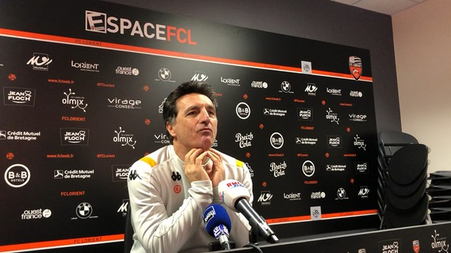 Christophe Pelissier, entraîneur du FC Lorient