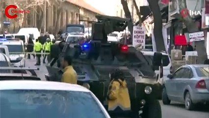 Ankara'da korku dolu anlar!