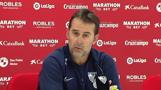 Julen Lopetegui: El centro de atención serán los jugadores, que son los protagonistas principales del fútbol