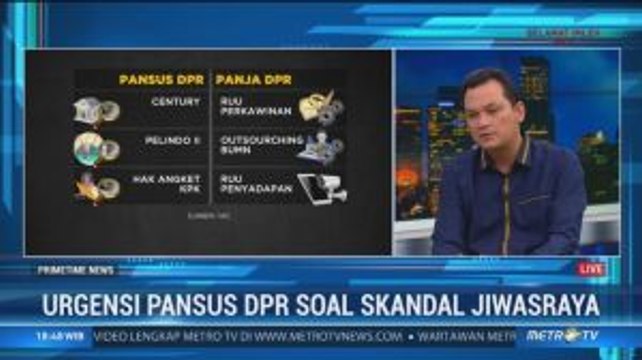 Urgensi Pansus DPR Soal Skandal Jiwasraya (1)