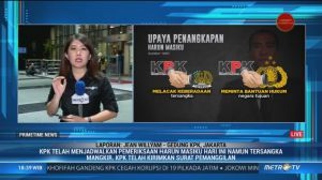KPK Terus Berupaya Memburu Harun Masiku