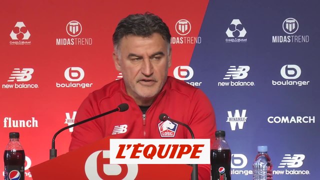 Galtier «Je veux que mes joueurs remettent de l'investissement» - Foot - CdF - LOSC
