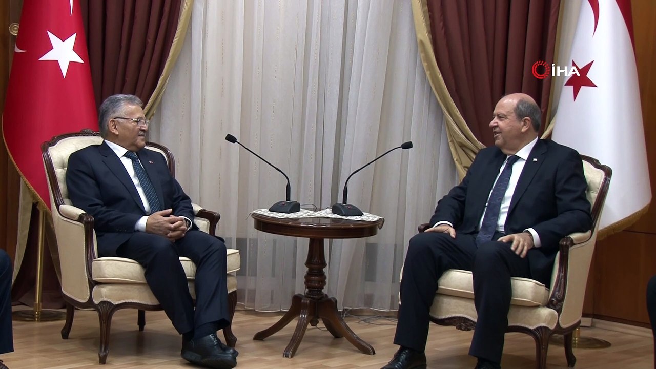- KKTC Başbakanı Tatar, Kayseri Belediye Başkanı Büyükkılıç'ı kabul etti- Kayseri Belediyesinden KKTC'deki toplu taşımacılığa destek