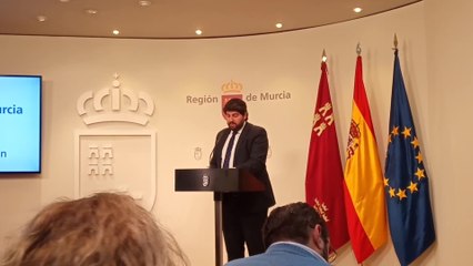 López Miras reprocha la "injerencia" del Gobierno central