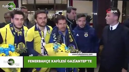 Fenerbahçe kafilesi Gaziantep'te