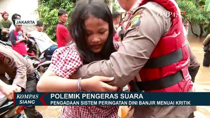 Pengeras Suara 'Toa' Sebagai Peringatan Dini Banjir, Seperti Apa?