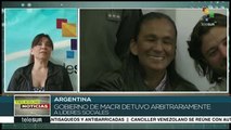 Argentina: concluye el acampe por la libertad de Milagro Sala