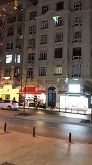 Hrant Dink'in anıldığı yerde bir güvercin uçuyor...