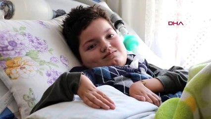 Denizli sma hastası mehmet'in karne sevinci