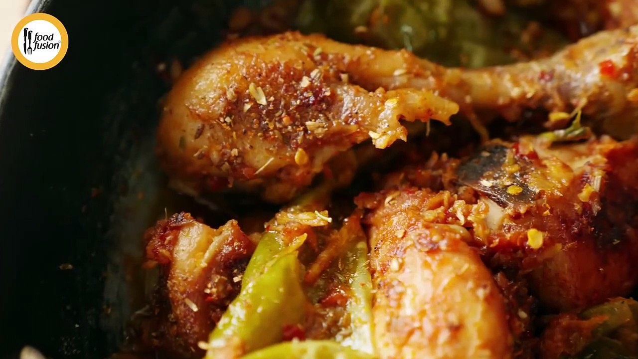 Highway style chicken karahi recipe by food fusion