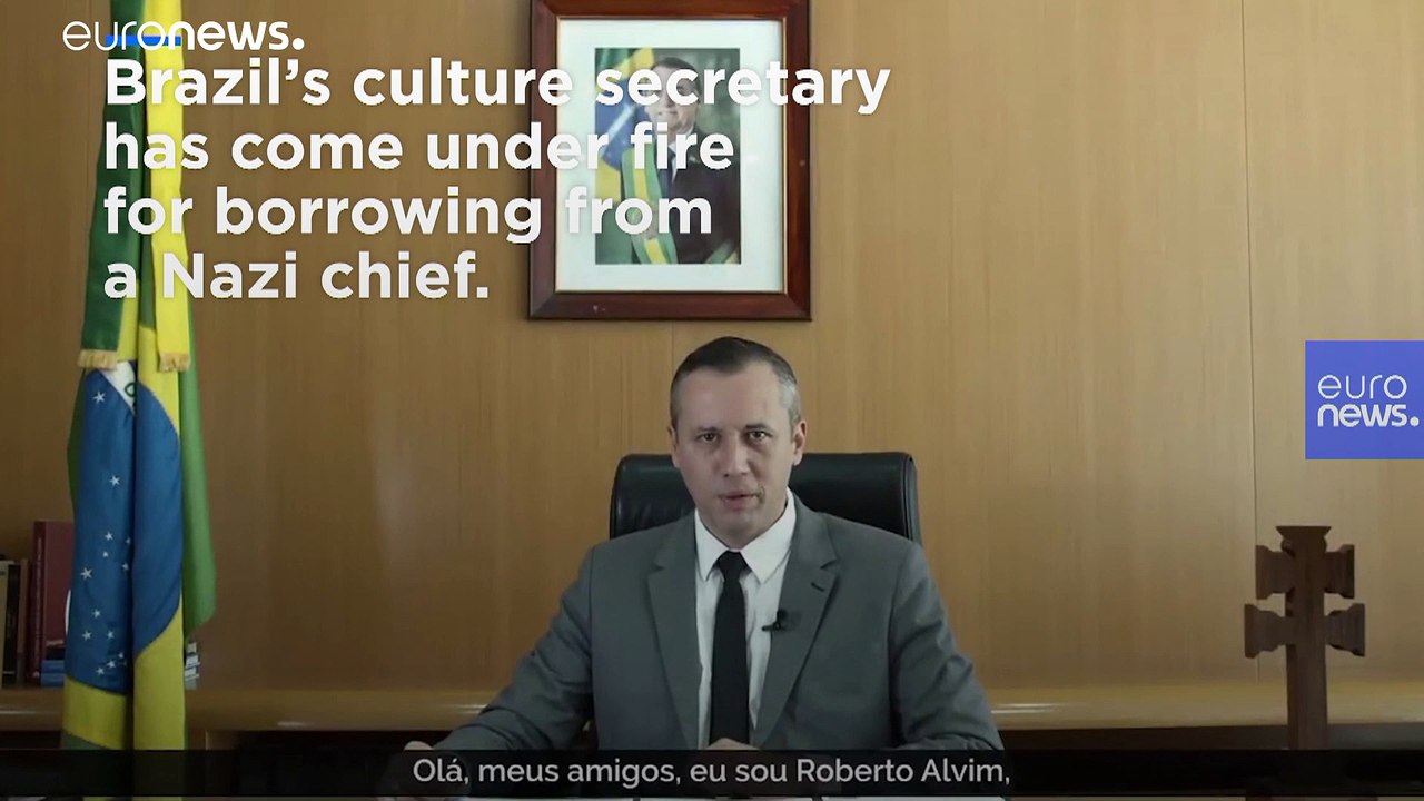 Joseph Goebbels quote controversy: Brazil culture chief Roberto Alvim sparks anger in video