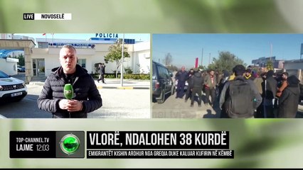 Vlorë, ndalohen 38 kurdë/ Emigrantët kishin ardhur nga Greqia duke kaluar kufirin në këmbë