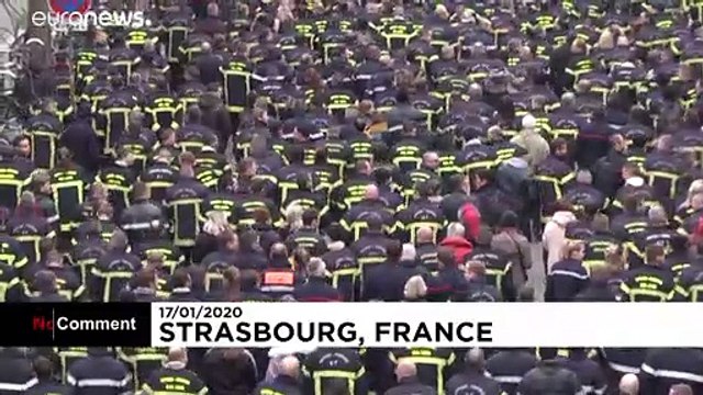 Страсбург: пожарные требуют помощи