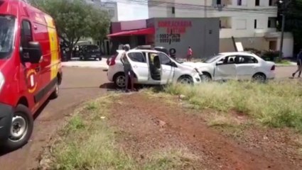 Acidente deixa uma pessoa ferida no Coqueiral