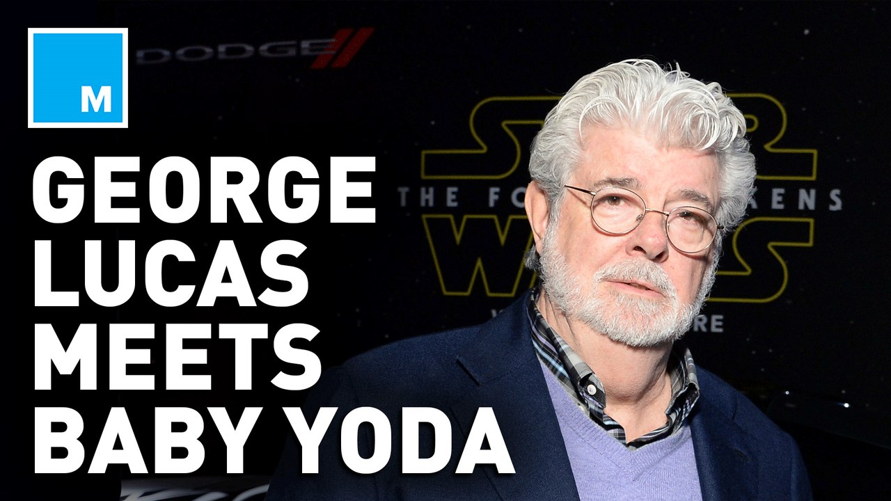 George Lucas finally met Baby Yoda and Star Wars fans are loving it