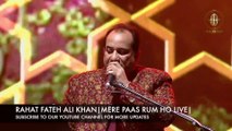 RAHAT FATEH ALI KHAN |MERE PAAS TUM HO | LIVE IN CONCERT