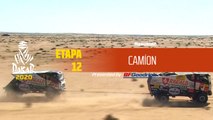 Dakar 2020 - Etapa 12 (Haradh / Qiddiya) - Resumen Camión