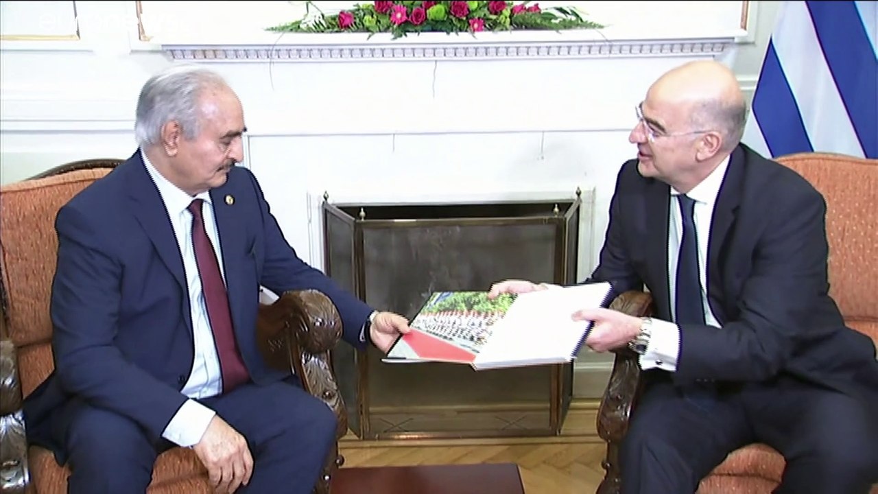 General Haftar in Athen