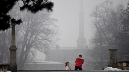 Winter smog across Balkans prompts protests calling for change