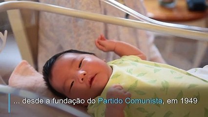 Menos bebês chineses