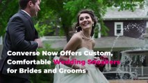 Converse Now Offers Custom, Comfortable Wedding Sneakers for Brides and Grooms