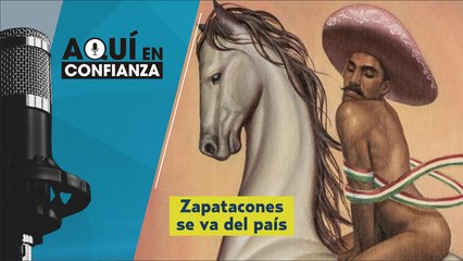 #Aquí En Confianza | La obra de Zapata Entaconada ya tiene comprador ¿la hubieras comprado tú?