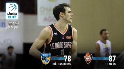 Jeep® ÉLITE : Châlons-Reims vs Le Mans (J19)