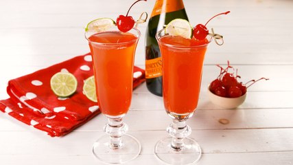 Shirley Temple Mimosas Prove The Sun Will Come Out Tomorrow