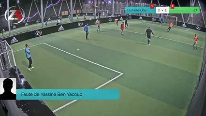 Faute de Yassine Ben Yacoub