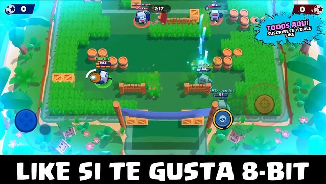LLEGO!! EL NUEVO BRAWLER A BRAWL STAR - PROBAMOS EL 8- BIT JUAGANDO EN 4 EVENTOS