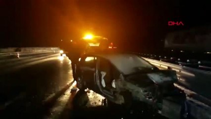 Niğde'de zincirleme trafik kazası 2 ölü, 8 yaralı