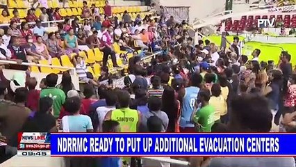 NDRRMC ready to put up additional evacuation centers