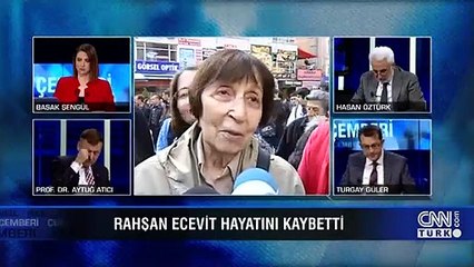 Rahşan Ecevit hayatını kaybetti