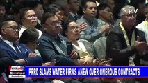 PRRD slams water firms anew over onerous contracts
