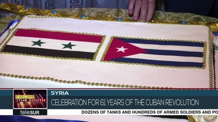 Damascus Marks 61 Years of Cuban Revolution