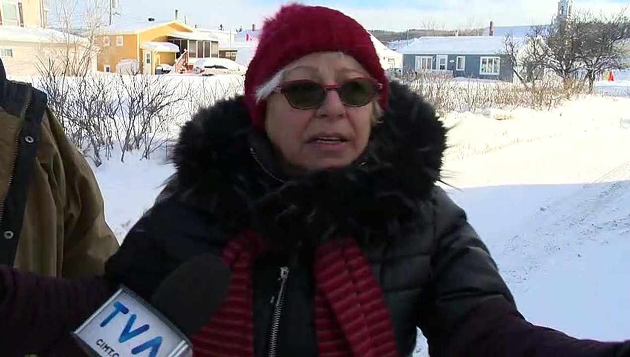 Déneigement des trottoirs réclamé sur la route 132 à Saint-Simon