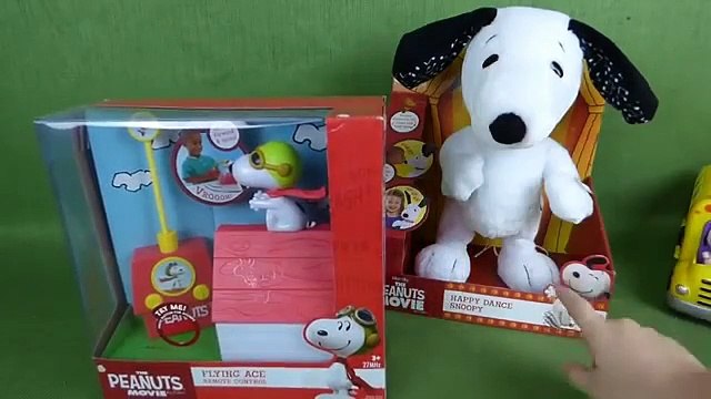 The Peanuts Movie Snoopy the Flying Ace Remote Control RC Doghouse toy PLUS a Christmas Train