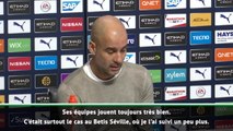 Barcelone - Guardiola adoube Setién : ''Ses équipes jouent toujours bien au football''