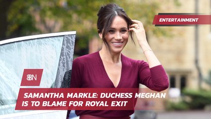 Samantha Markle On Duchess Meghan