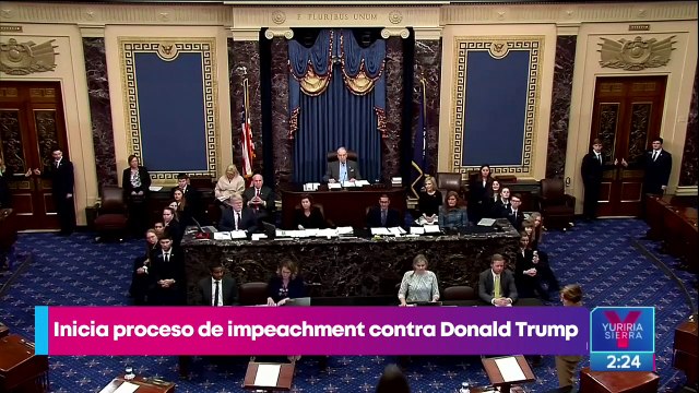 Inicia proceso de impeachment contra Trump