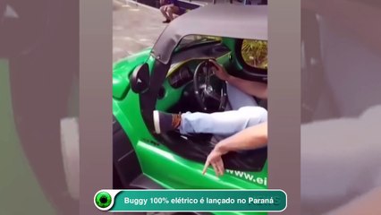 Buggy 100% elétrico é lançado no Parana