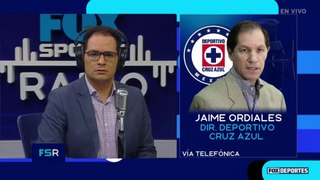 FOX Sports Radio: Jaime Ordiales, director deportivo de Cruz Azul, en EXCLUSIVA